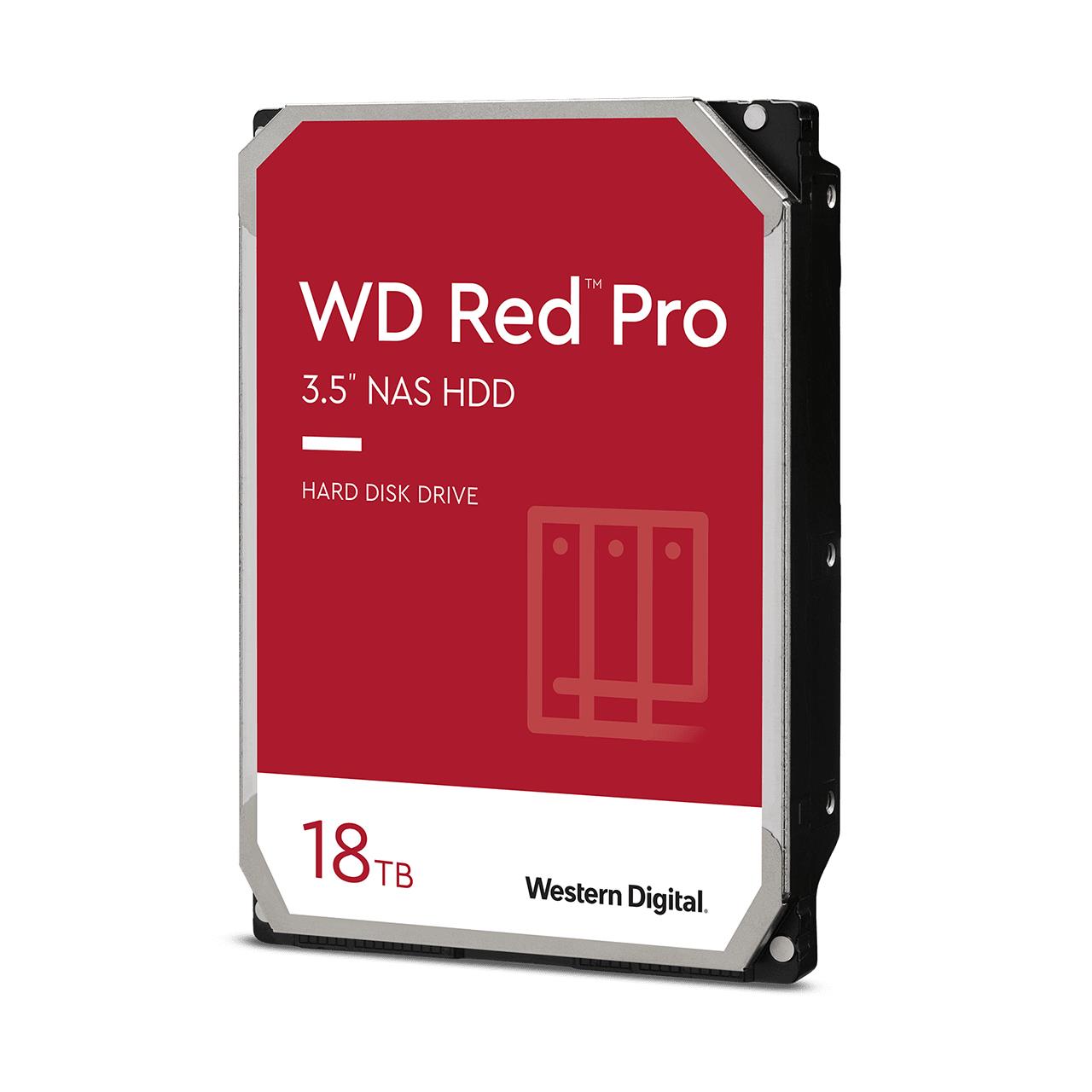 HDD WESTERN DIGITAL Red Pro 18TB SATA 3.0 512 MB 7200 rpm 3,5" WD181KFGX