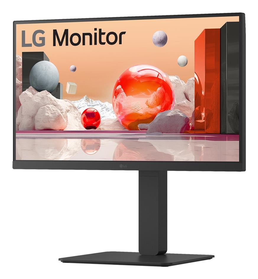 LCD Monitor LG 23.8" Business Panel IPS 1920x1080 16:9 100Hz 5 ms Speakers Swivel Pivot Height adjustable Tilt 24BA750-B - Image 3