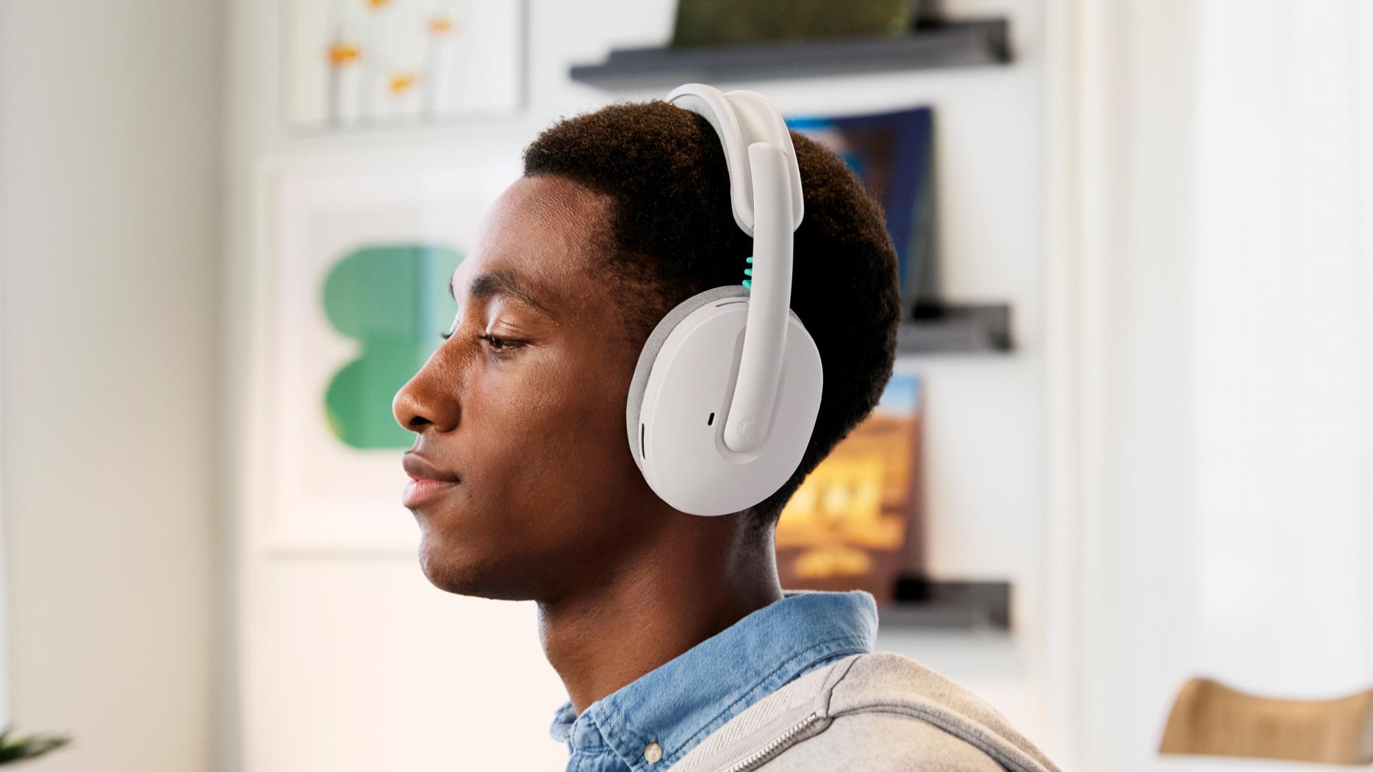 HEADSET G325 LIGHTSPEED/WHITE 981-001531 LOGITECH - Image 8
