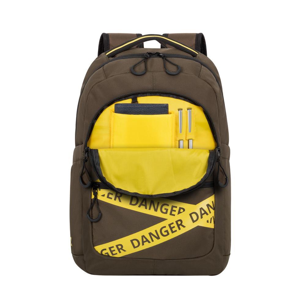 NB BACKPACK URBAN 20L 15.6"/5431 KHAKI RIVACASE - Image 4