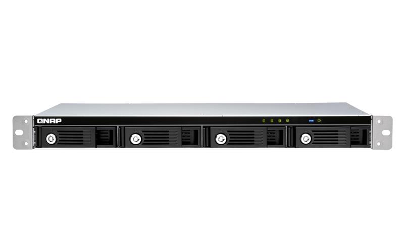 NAS STORAGE RACKST 4BAY 1U/USB3 TR-004U QNAP - Image 2