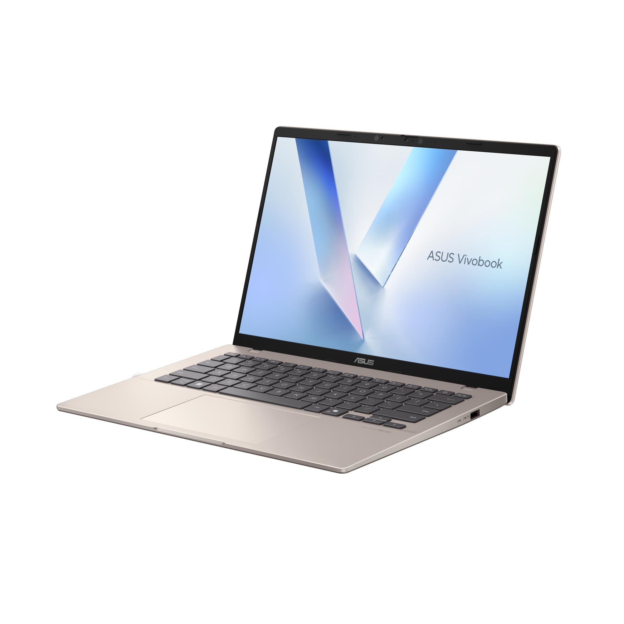 Notebook ASUS VivoBook Series X1407QA-LY045W CPU Snapdragon X X1-26-100 3000 MHz 14" 1920x1200 RAM 16GB LPDDR5x SSD 512GB Qualcomm Adreno GPU Integrated ENG Windows 11 Home Platinum 1.49 kg 90NB1602-M005R0 - Image 3