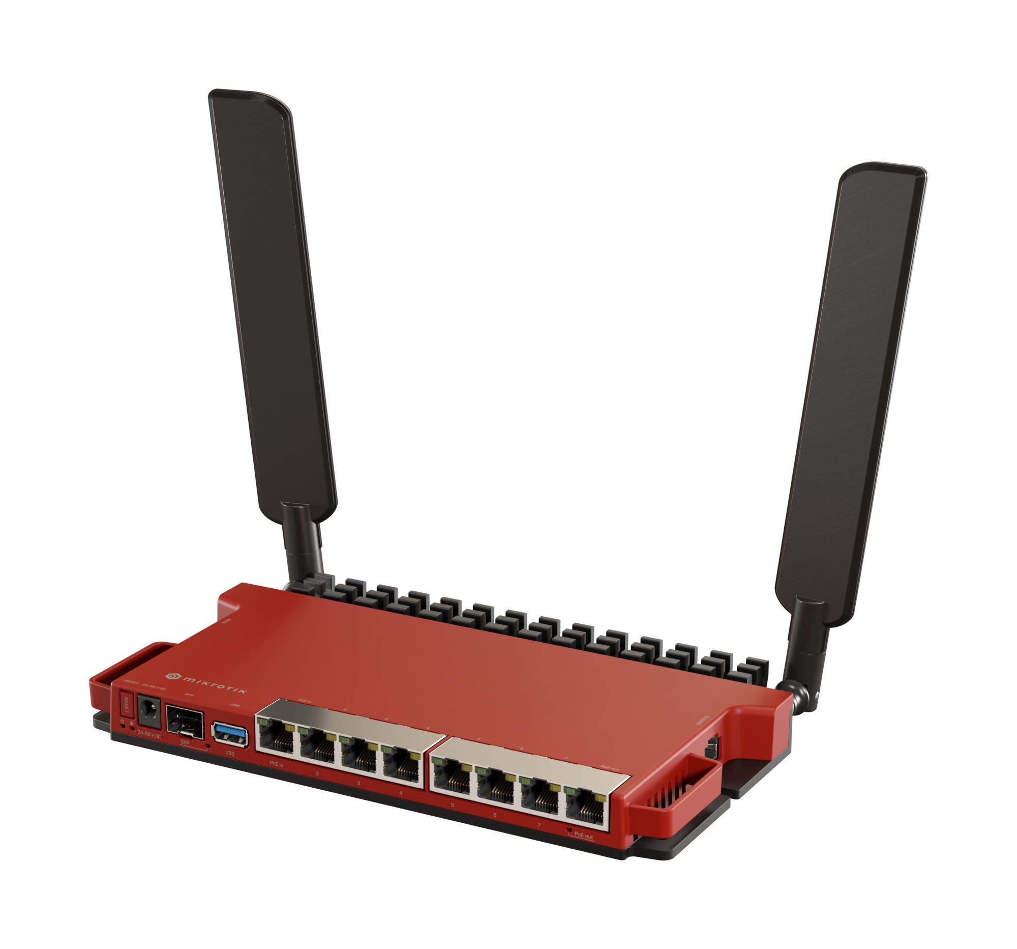 Wireless Router MIKROTIK Wireless Router Wi-Fi 6 IEEE 802.11ax USB 3.0 8x10/100/1000M 1xSPF Number of antennas 2 L009UIGS-2HAXD-IN - Image 3