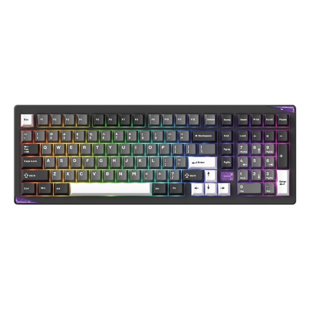 KEYBOARD WRL GEM 02 VIA/BLACK/SIL. 6978414650828 AKKO