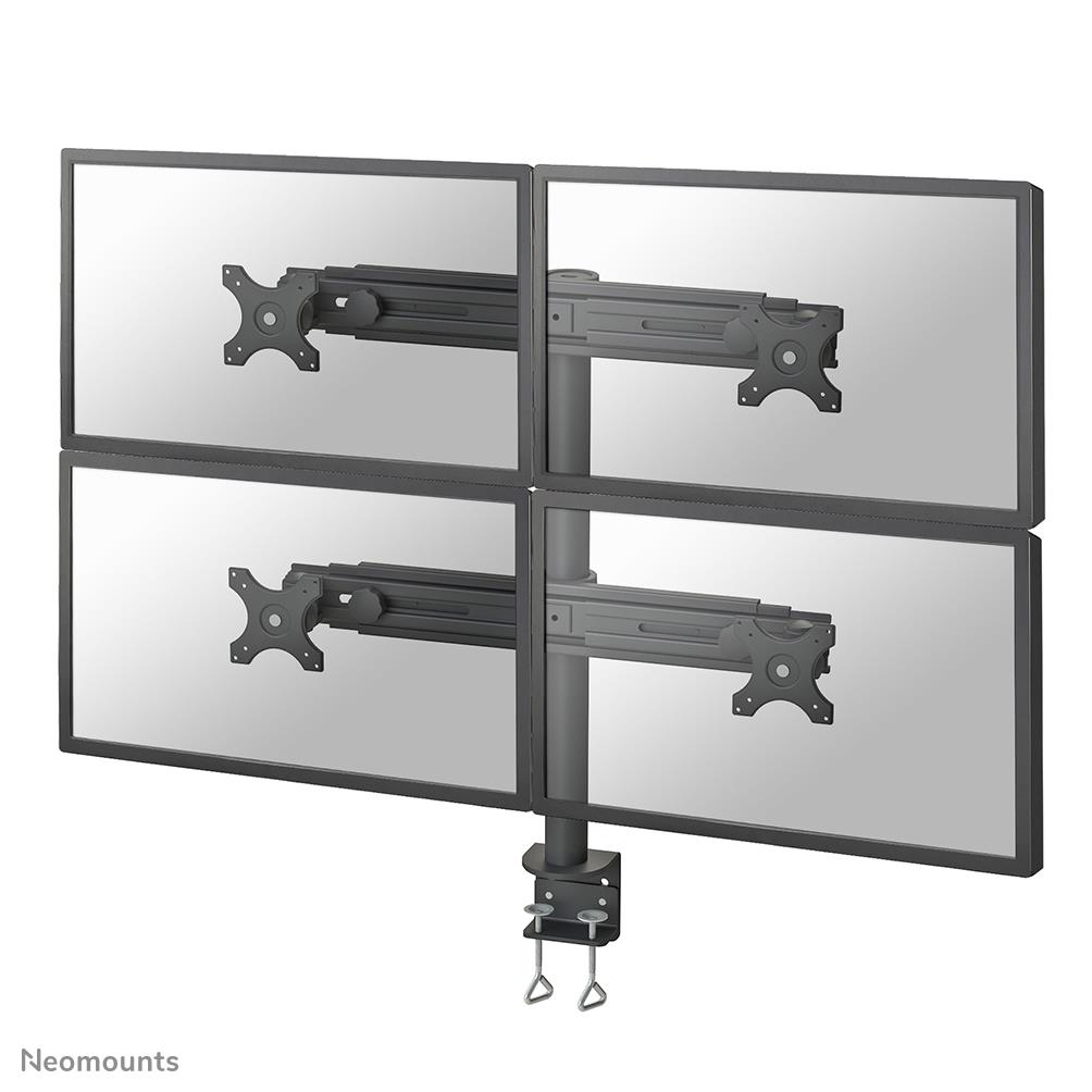 TV SET ACC DESK MOUNT BLACK/19-27" FPMA-D700D4 NEOMOUNTS