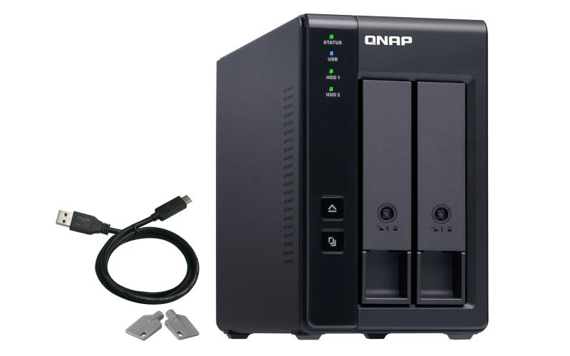 DAS ENCLOSURE 2BAY USB-C/TR-002 QNAP - Image 3