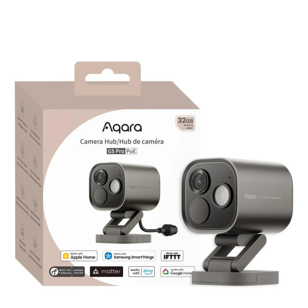 SMART HOME G5 PRO POE CAMERA/HUB GRAY CH-C03D-G AQARA - Image 2
