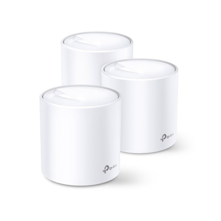 Wireless Router TP-LINK Deco X60 (3-pack) Qtty 3 pc(s) Qtty 3 pc(s) Wi-Fi band Dual-band (2.4 GHz / 5 GHz) Wi-Fi 6 (802.11ax) Ethernet WAN Yes 2xEthernet LAN (RJ-45) ports White DECOX60(3-PACK)