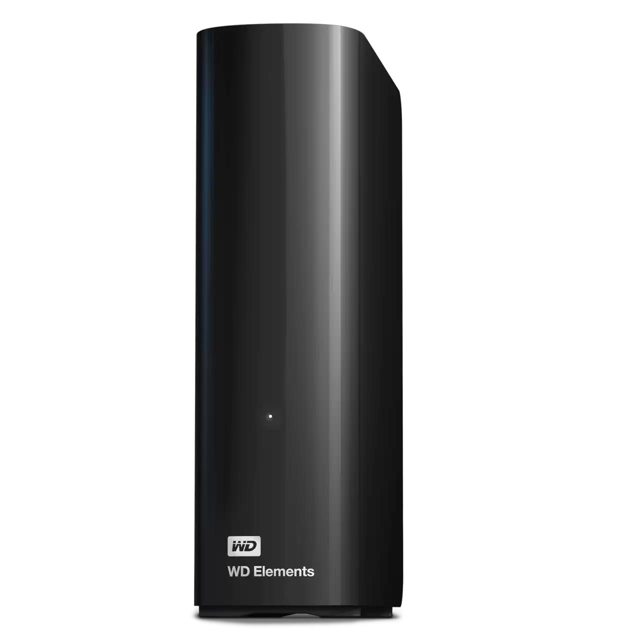 External HDD WESTERN DIGITAL Elements Desktop WDBWLG0240HBK-EESN 24TB USB 3.2 Drives 1 Black WDBWLG0240HBK-EESN - Image 4