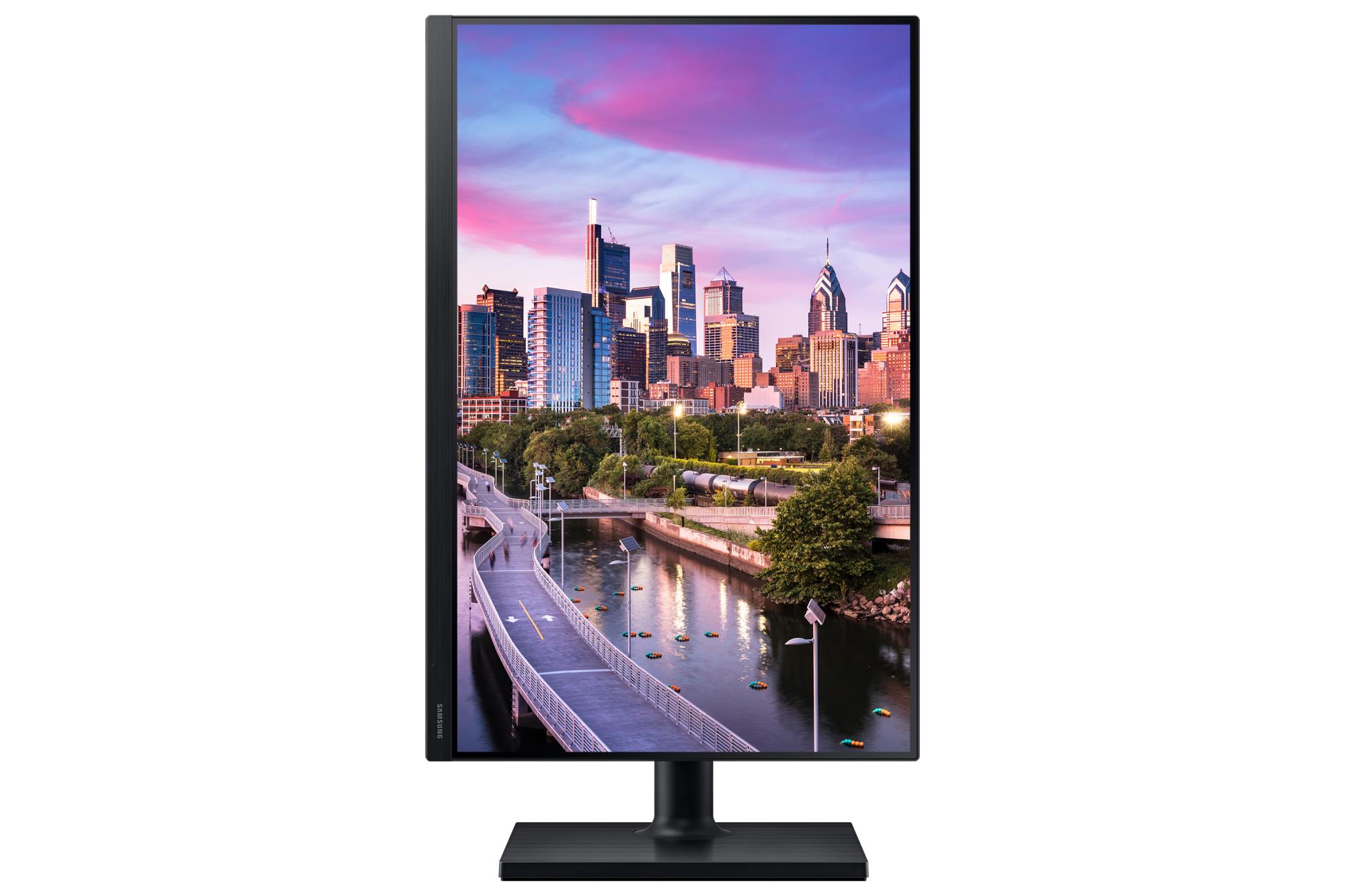 LCD Monitor SAMSUNG T45F 24" Business Panel IPS 1920x1200 16:10 75Hz Speakers Swivel Pivot Height adjustable Tilt Colour Black LF24T450GYUXEN - Image 13