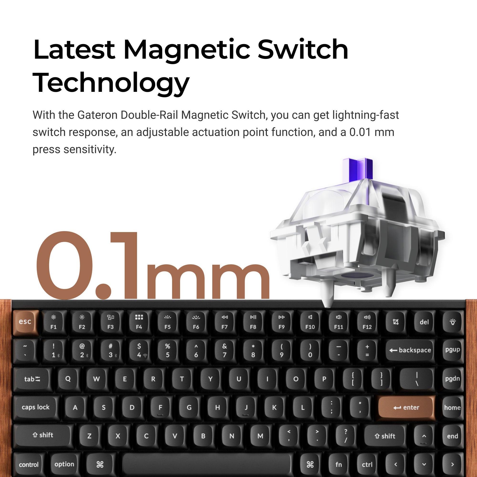 KEYBOARD WRL K2 HE/BLACK K2H-J1 KEYCHRON - Image 3