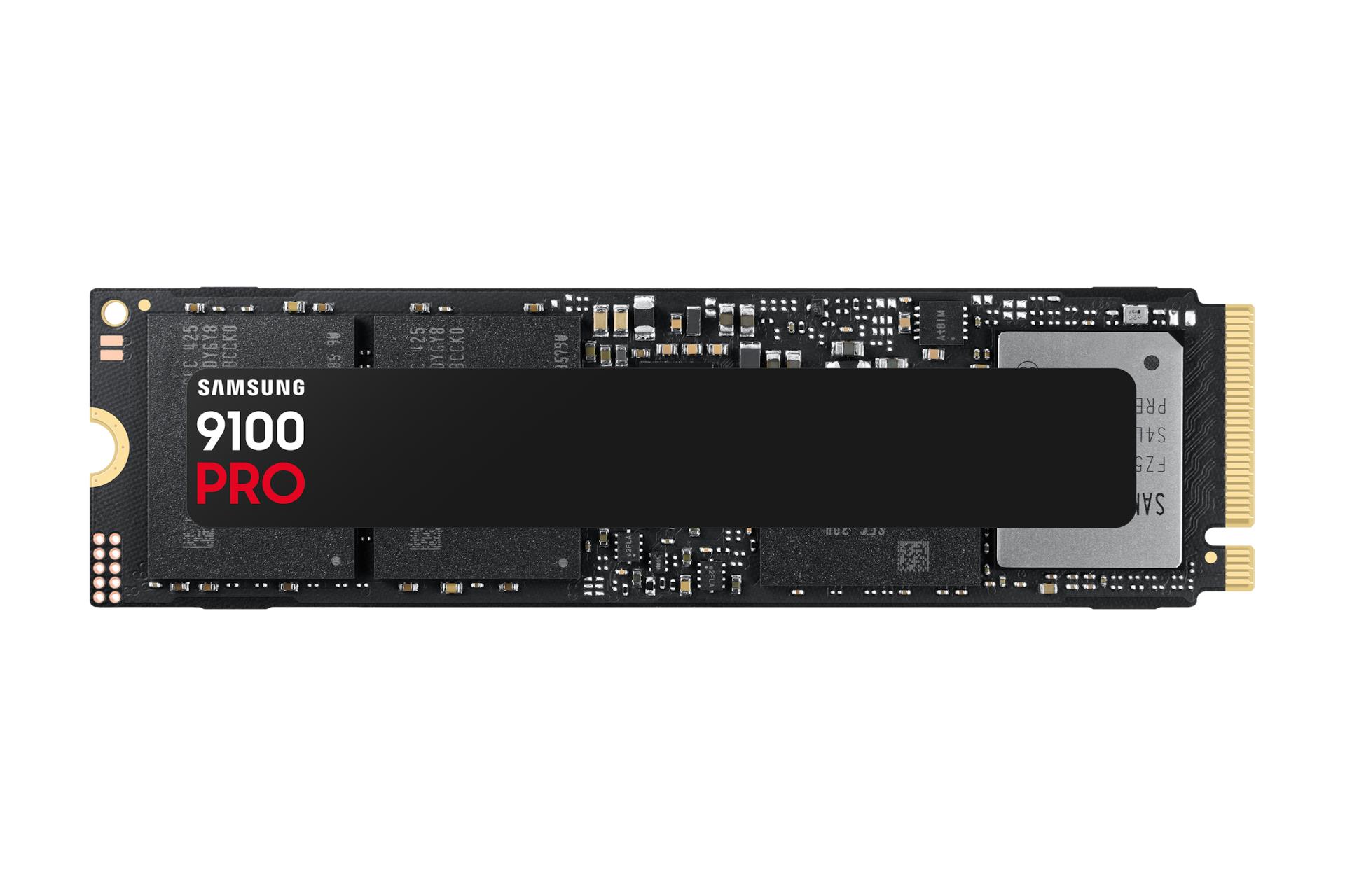 SSD SAMSUNG 9100 PRO 4TB M.2 PCIe Gen5 NVMe TLC Write speed 13400 MBytes/sec Read speed 14800 MBytes/sec 2.38mm TBW 2400 TB MZ-VAP4T0BW
