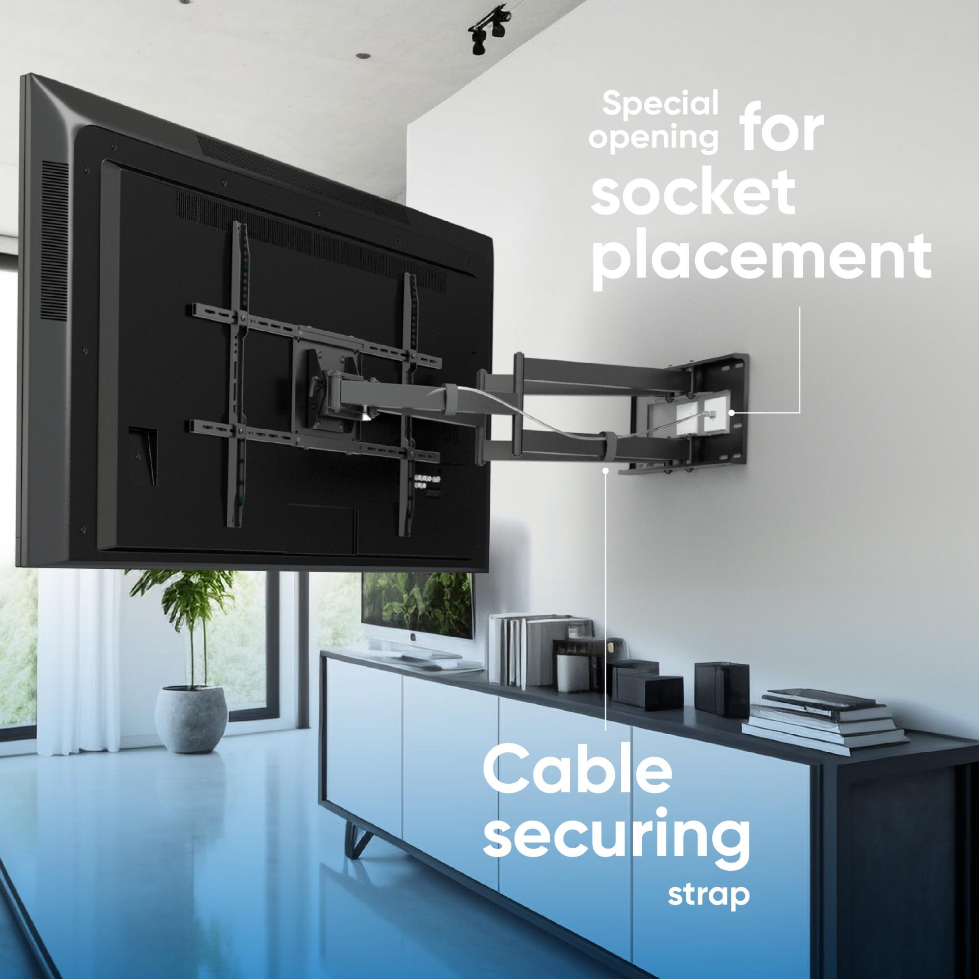 TV SET ACC WALL MOUNT/42-110"/BLACK M8L-B ONKRON - Image 10