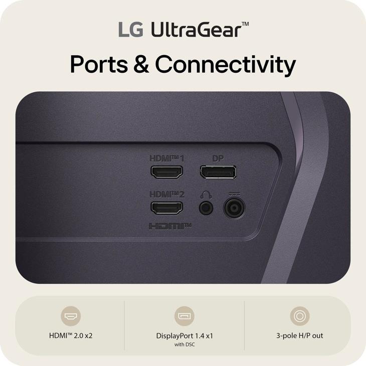 LCD Monitor LG 32 " 2560 x 1440 pixels Quad HD Native aspect ratio 16:9 LED Flat 32G620B-B - Image 7