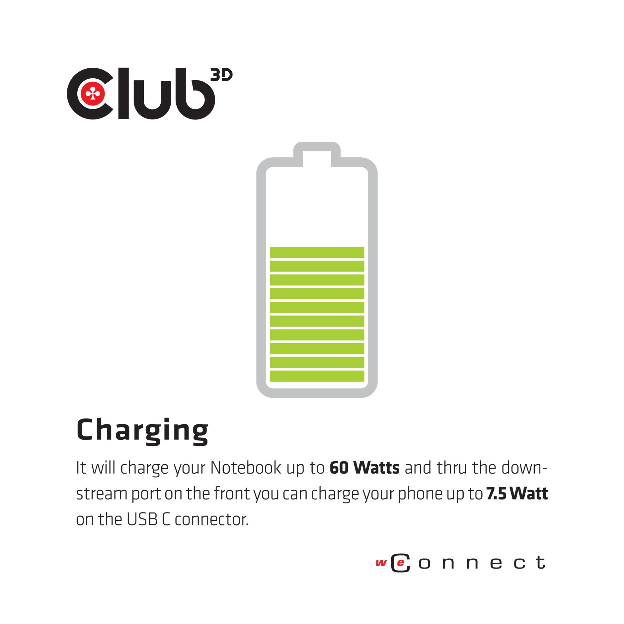 NB ACC DOCKING STATION/USB-C 60W CSV-1562 CLUB3D - Image 10