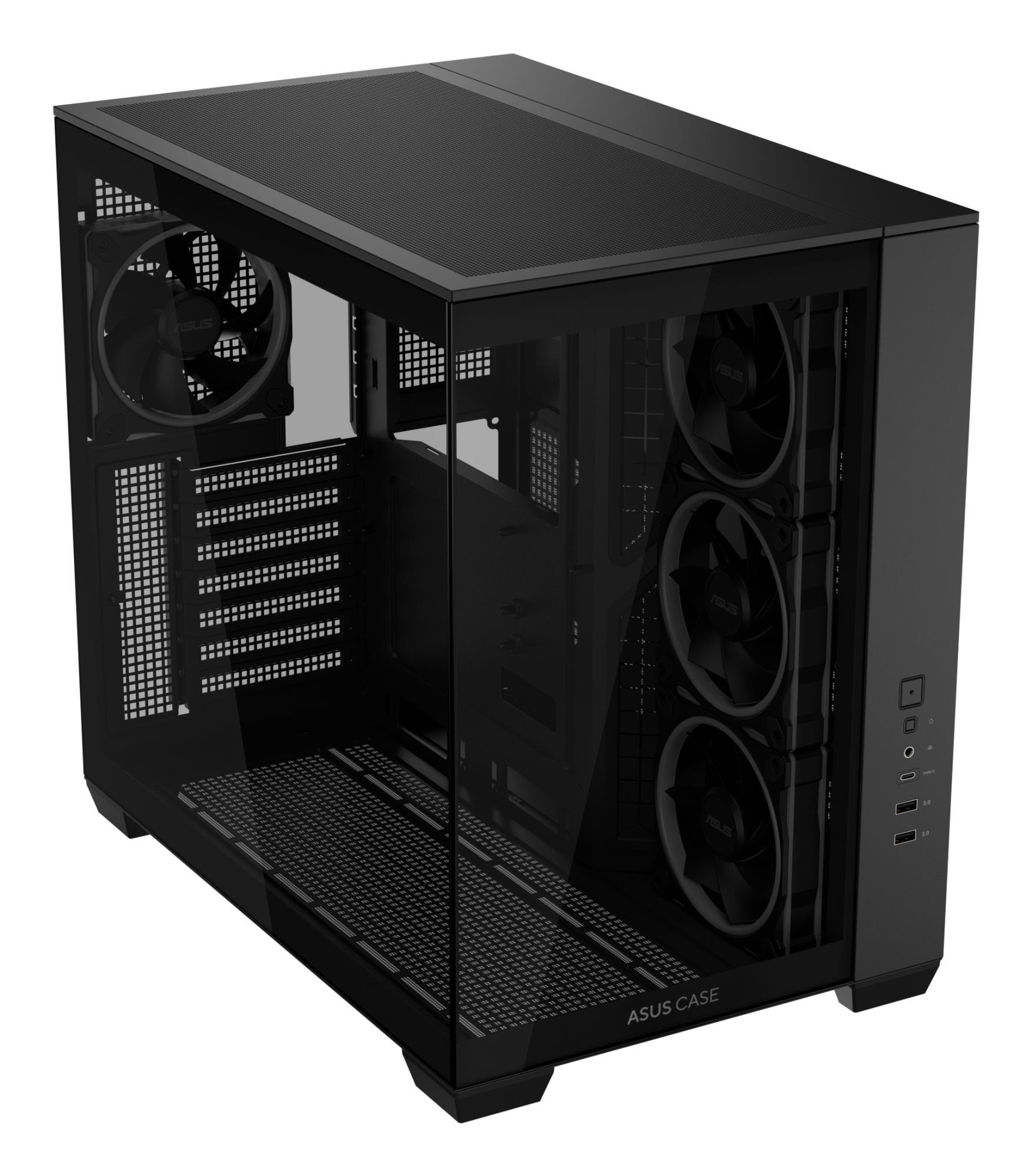 Case ASUS ATX/micro ATX/Mini-ITX Black PC A32PLUSTGARGBBLACK - Image 3