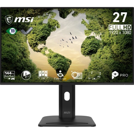 LCD Monitor MSI 27 " 1920 x 1080 pixels Full HD Native aspect ratio 16:9 LCD Flat PROMP275PGNE14