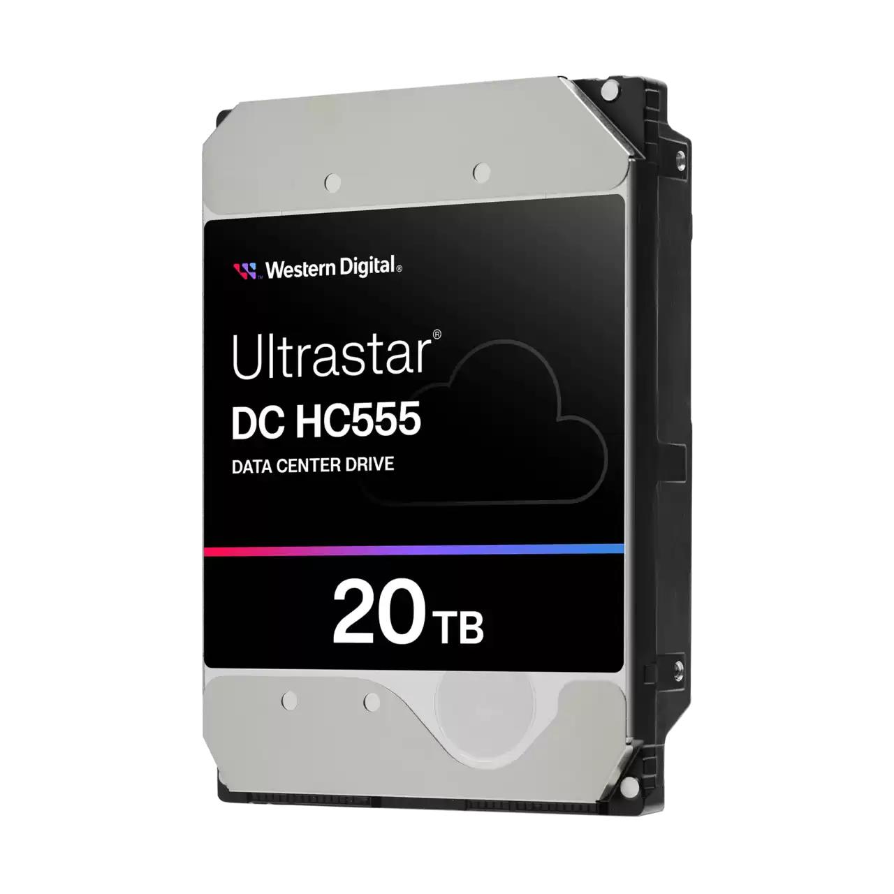 HDD WESTERN DIGITAL SAS3 3.5 " Buffer 512 MB 7200 RPM 20 TB WUH722020CL5204 0B47749 Ultrastar DC HC555 0B47749