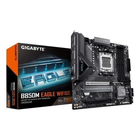 Mainboard GIGABYTE AMD B850 SAM5 Micro-ATX Memory DDR5 Memory slots 4 B850MEAGLEWF6E