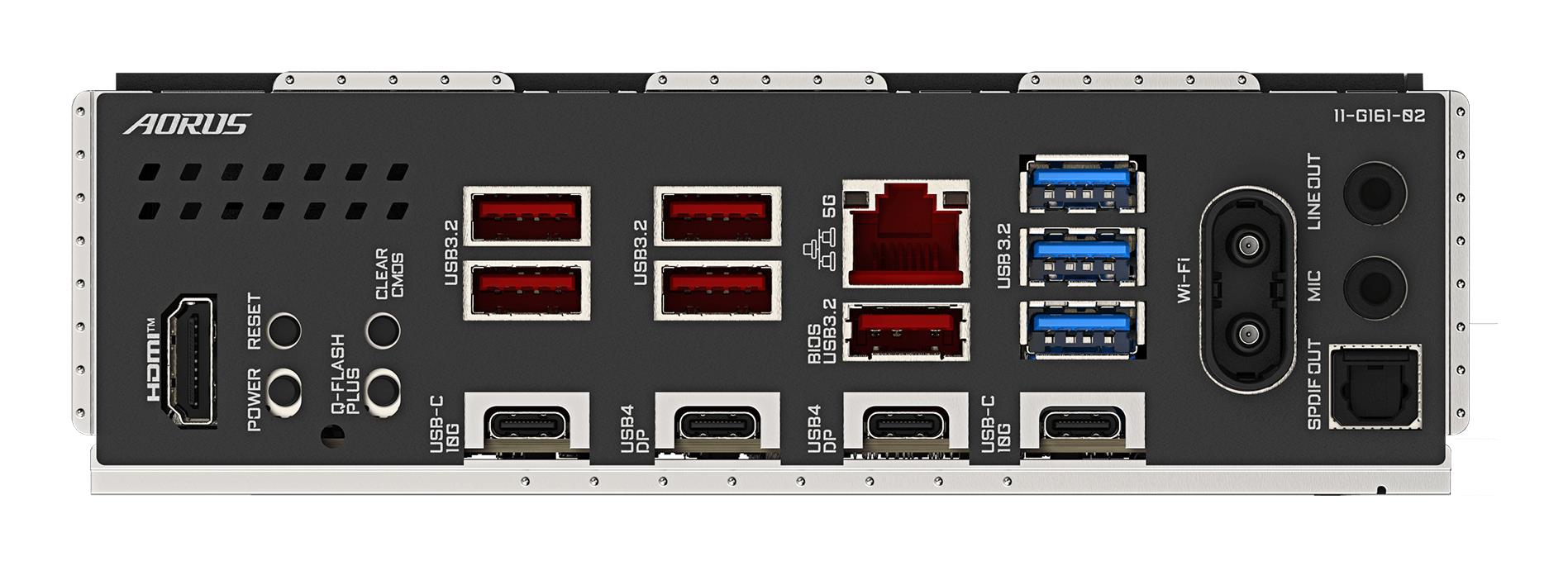 Mainboard GIGABYTE AMD X870E Socket AM5 ATX RAM DDR5-SDRAM 4xSlots Wi-Fi Yes Bluetooth Yes 4xNumber of M.2 (M) slots GIGABYTE X870E AORUS PRO X3D X870EAPROX - Image 6