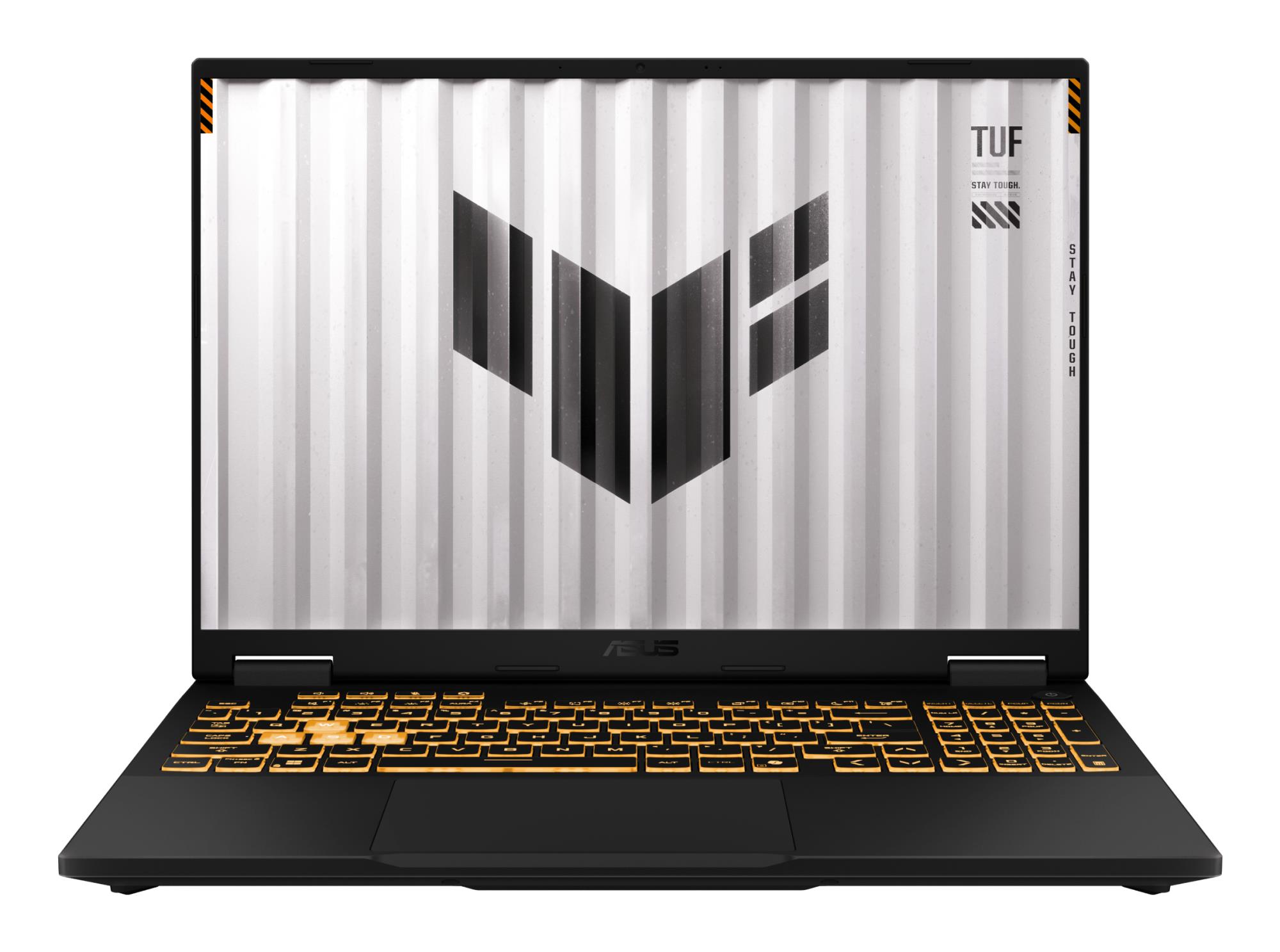 Notebook ASUS TUF FX608JHI-QT325W CPU Intel® CoreT i5 i5-14450HX 16 " 2560 x 1600 pixels RAM 16 GB DDR5-SDRAM SSD 512 GB Discrete graphics NVIDIA® GeForce RTXT 5050 8 GB On-board graphics Yes Numeric keypad Yes OS installed Windows 11 Home Colour Black,Grey Weight 2.2 kg 5600 MHz 90NR0NA1-M00LH0