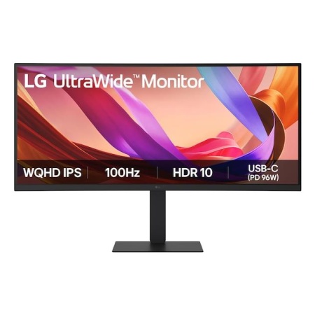 LCD Monitor LG 34 " 3440 x 1440 pixels Wide Quad HD Native aspect ratio 21:9 LCD Curved 34U650A-B