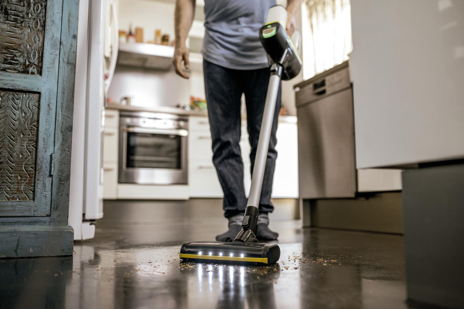 Vacuum Cleaner KARCHER Cordless vacuum cleaner VC 6 Cordless ourFamily Battery Plus Upright/Cordless/Bagless Capacity 0.8 l Noise 78 dB White Weight 2.6 kg 1.198-677.0 - Image 5
