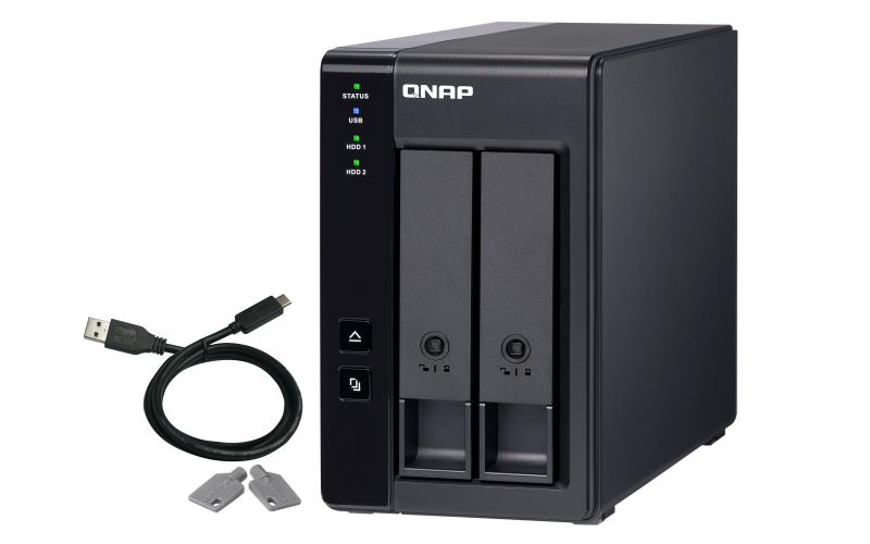 DAS ENCLOSURE 2BAY USB-C/TR-002 QNAP - Image 5