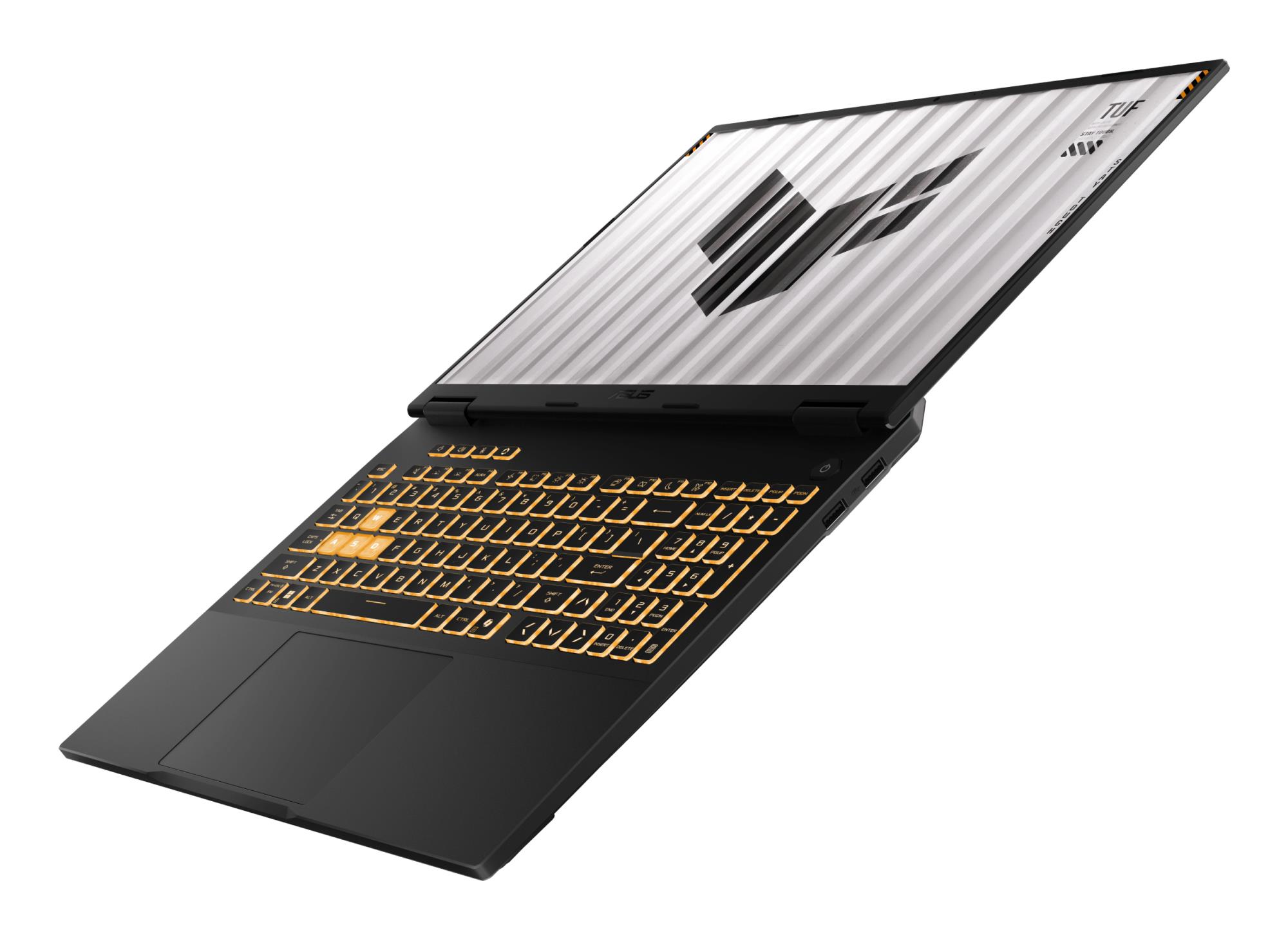 Notebook ASUS TUF FX608JHI-QT325W CPU Intel® CoreT i5 i5-14450HX 16 " 2560 x 1600 pixels RAM 16 GB DDR5-SDRAM SSD 512 GB Discrete graphics NVIDIA® GeForce RTXT 5050 8 GB On-board graphics Yes Numeric keypad Yes OS installed Windows 11 Home Colour Black,Grey Weight 2.2 kg 5600 MHz 90NR0NA1-M00LH0 - Image 8