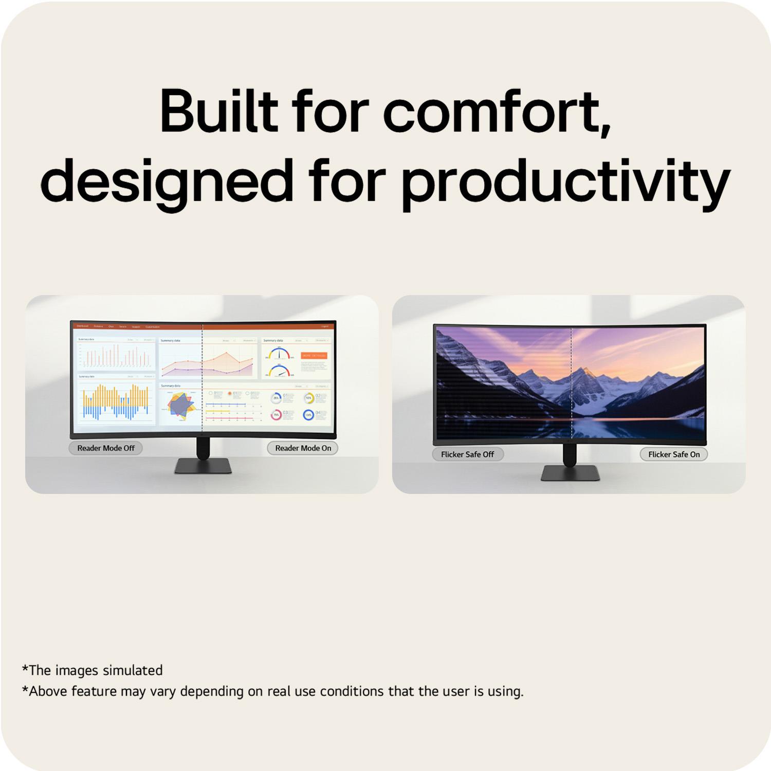 LCD Monitor LG 34 " 3440 x 1440 pixels UltraWide Quad HD Native aspect ratio 21:9 LCD Curved 34U601B-B - Image 8