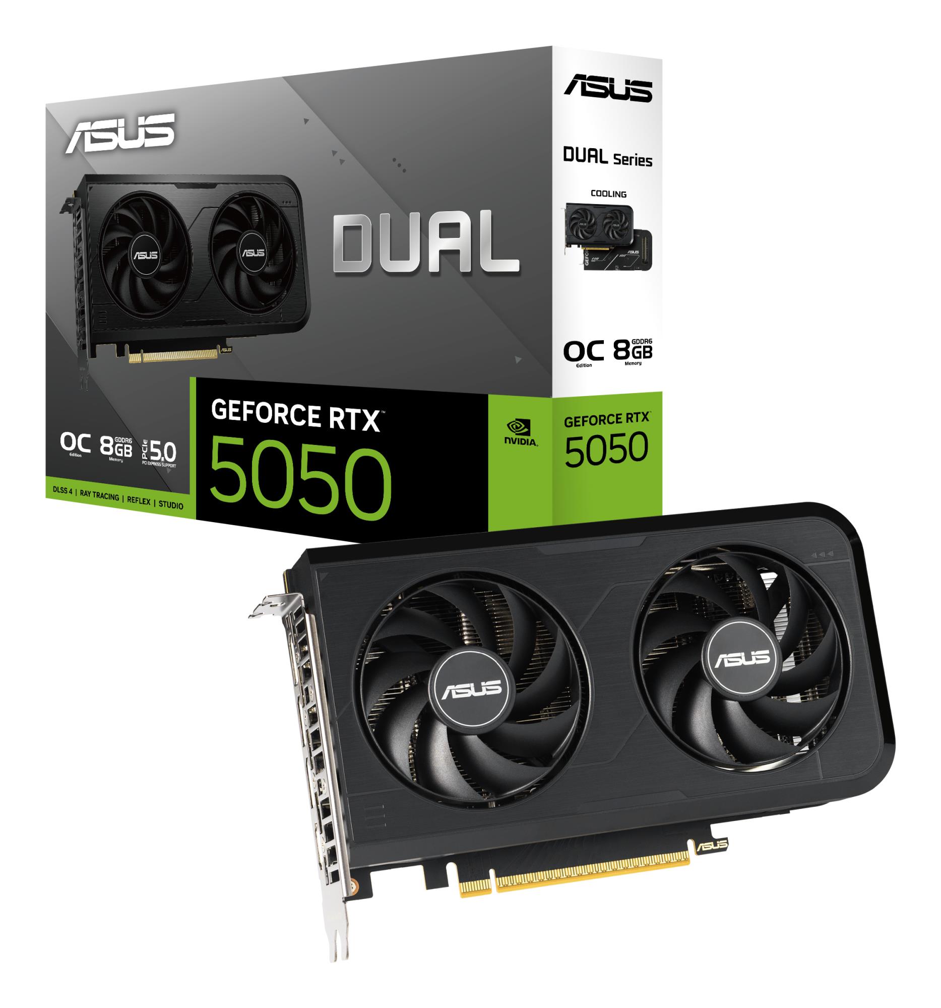 Graphics Card ASUS NVIDIA GeForce RTX 5050 8 GB GDDR6 128 bit PCI Express 5.0 Active DUAL-RTX5050-O8G - Image 14