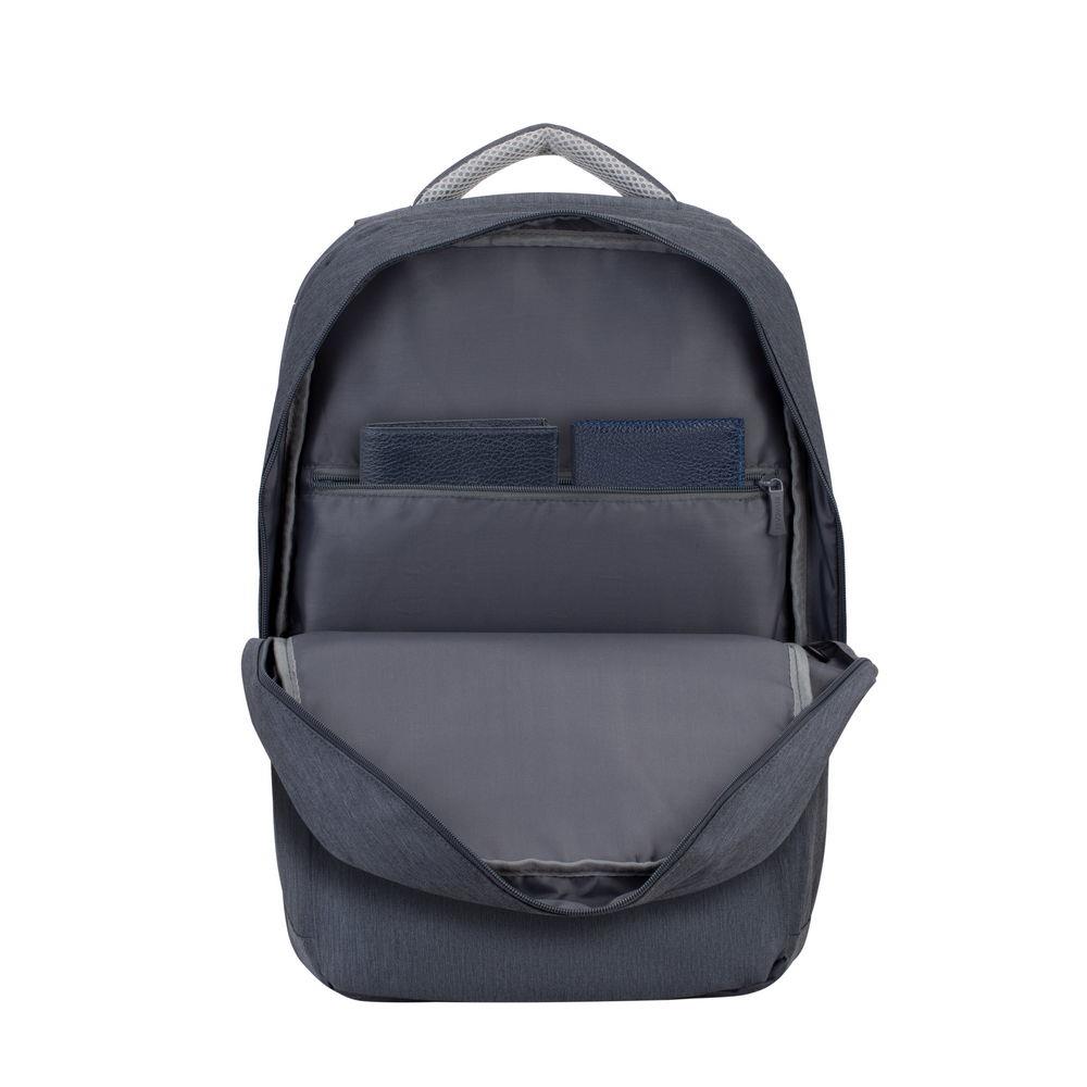 NB BACKPACK ANTI-THEFT 17.3"/7567 DARK GREY RIVACASE - Image 12