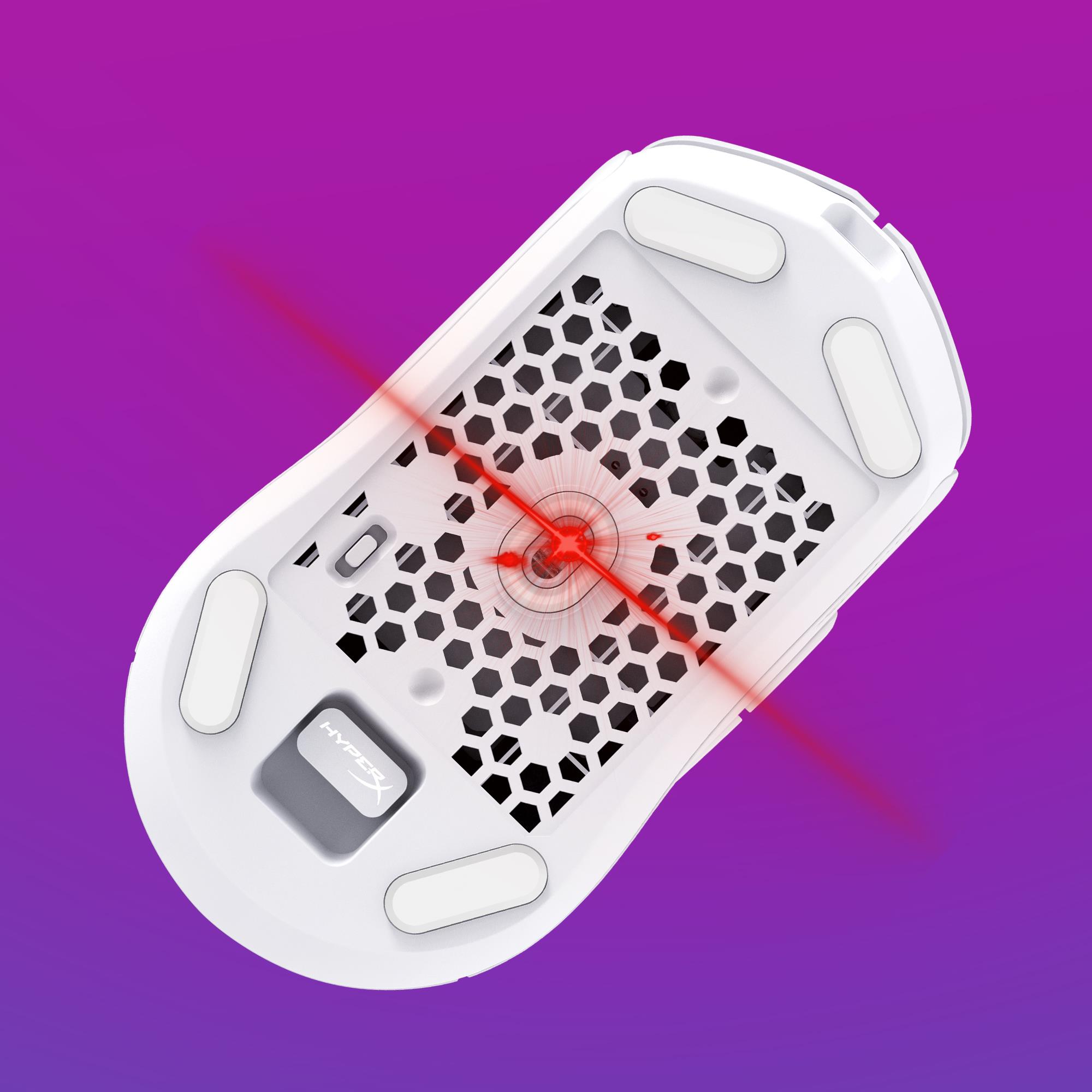 MOUSE USB OPTICAL WRL/PULSEFIRE HASTE 2 WHITE HYPERX - Image 11