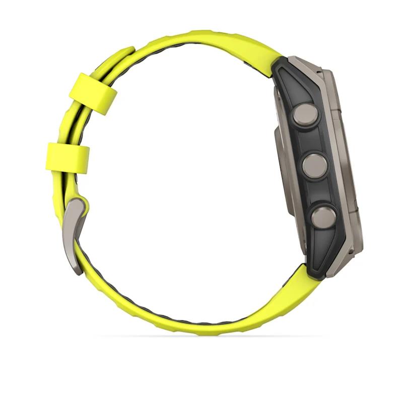 SMARTWATCH FENIX 8 SAPP. SOLAR/YELLOW 010-02906-21 GARMIN - Image 5
