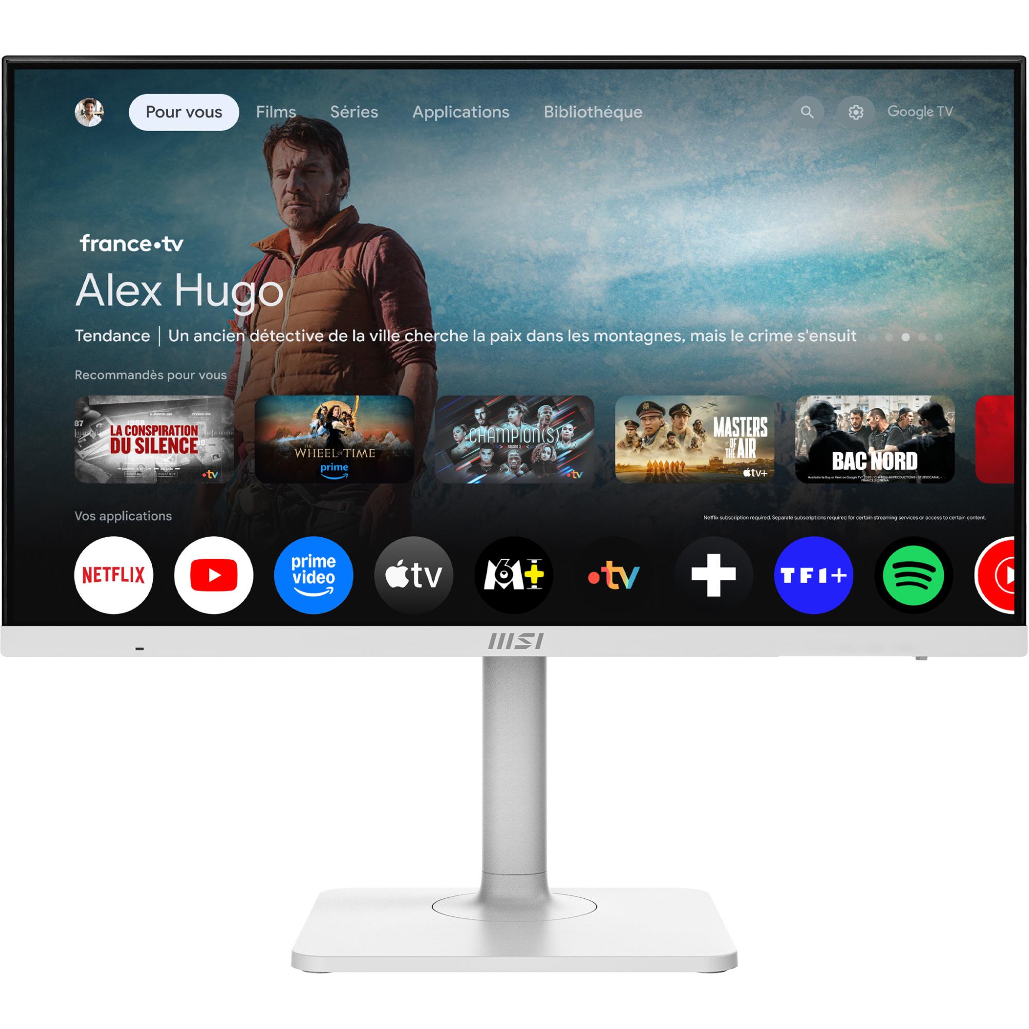 LCD Monitor MSI 27 " 3840 x 2160 pixels 4K Ultra HD Native aspect ratio 16:9 MODERNMD272UPSW