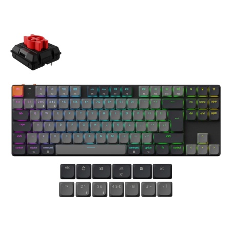 KEYBOARD WRL K1 RGB/BLACK K1X-H1 KEYCHRON