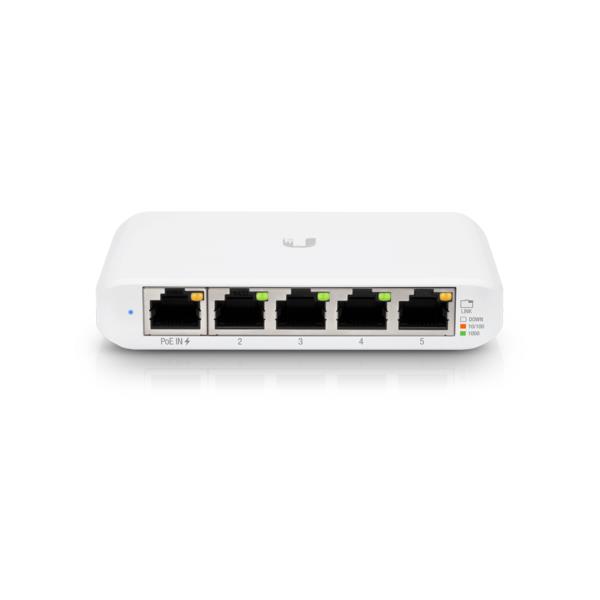 Switch UBIQUITI USW-Flex-Mini 5x10Base-T / 100Base-TX / 1000Base-T 1xRJ45 1 PoE ports 1 USW-FLEX-MINI - Image 4