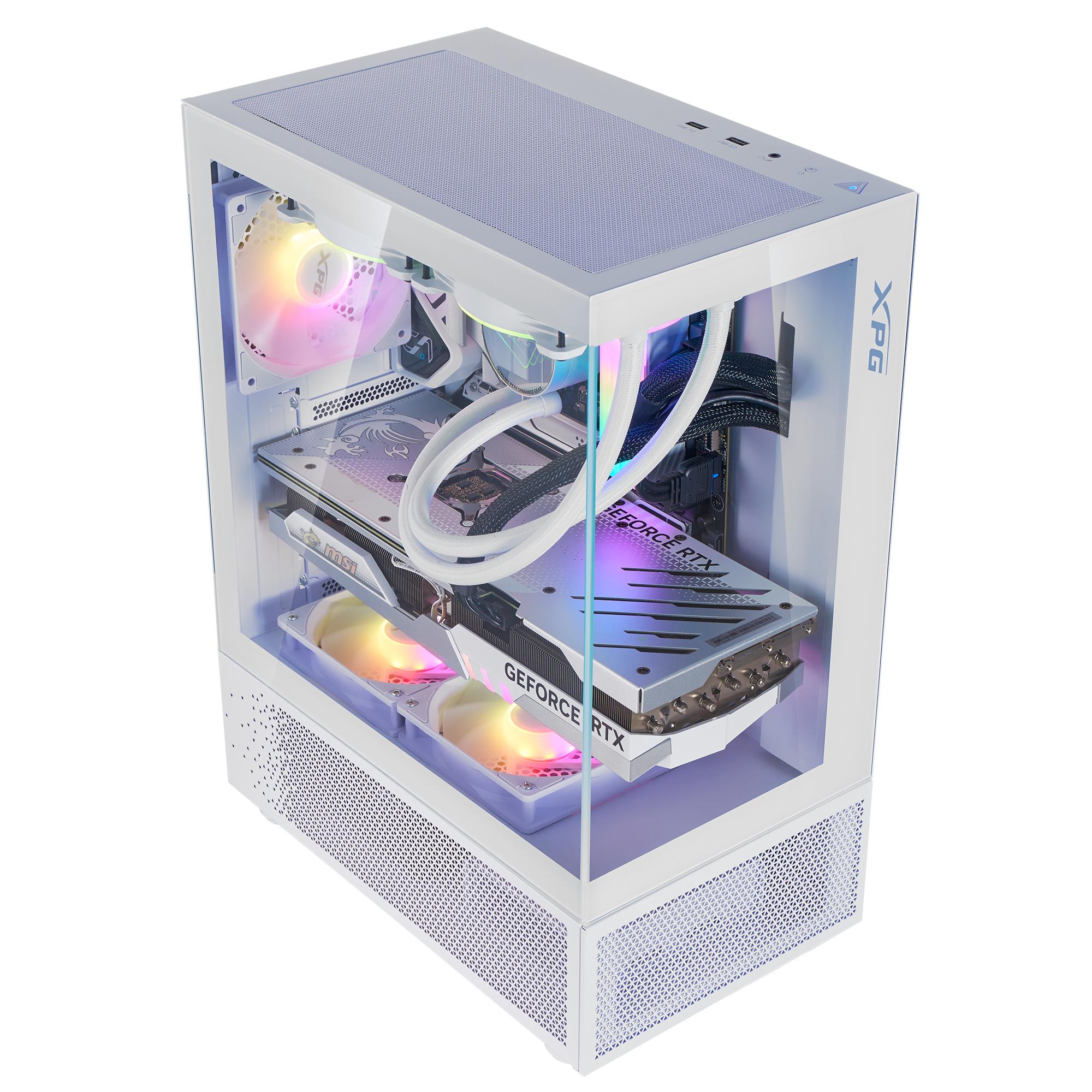 Case ADATA INVADER X MINI MidiTower Case product features Transparent panel ATX MicroATX MiniITX Colour White INVADERXMINIMT-WHCWW - Image 8