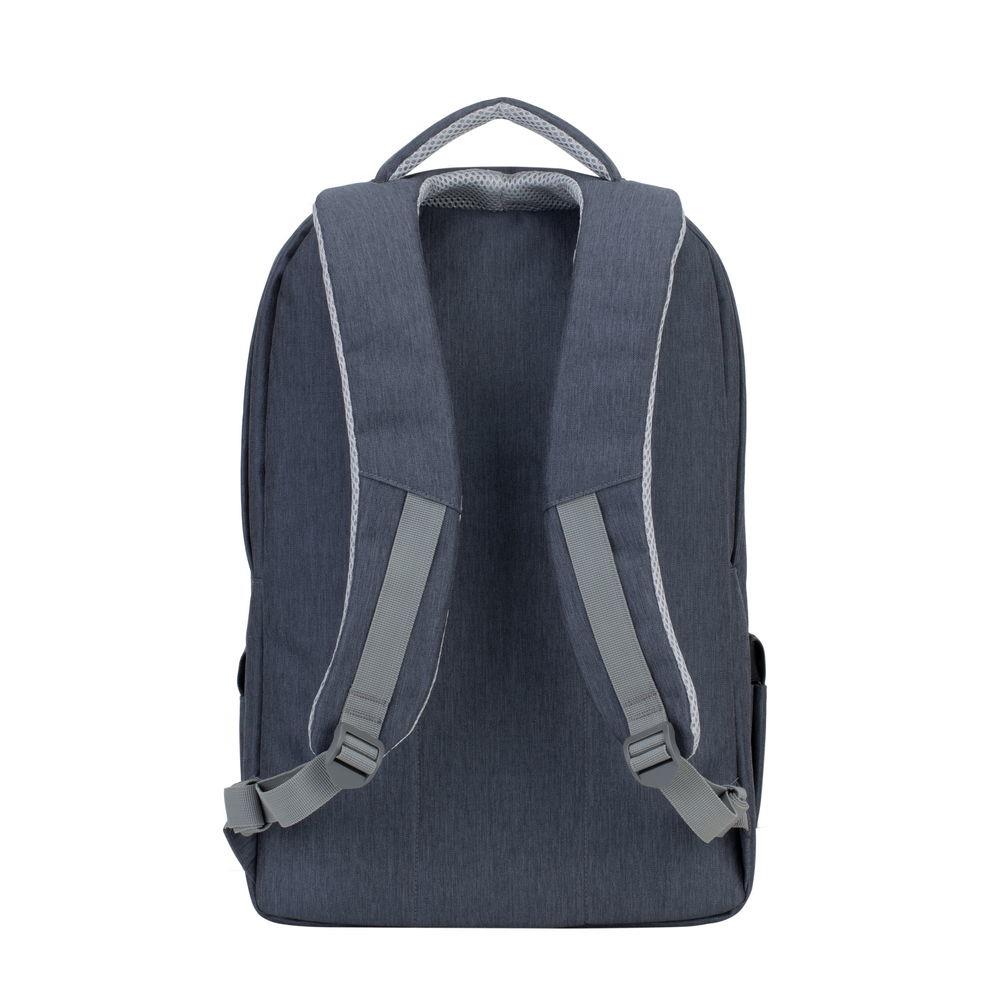 NB BACKPACK ANTI-THEFT 17.3"/7567 DARK GREY RIVACASE - Image 6