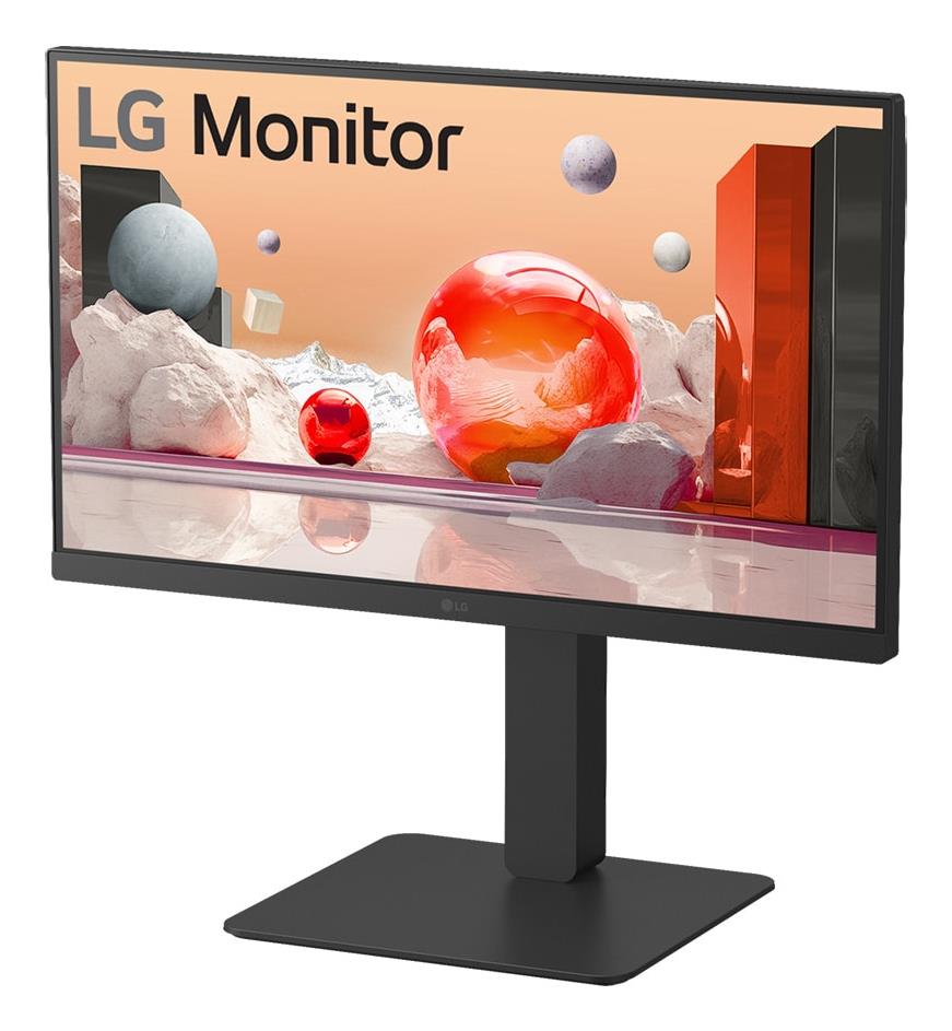 LCD Monitor LG 23.8" Business Panel IPS 1920x1080 16:9 100Hz 5 ms Speakers Swivel Pivot Height adjustable Tilt 24BA750-B - Image 4