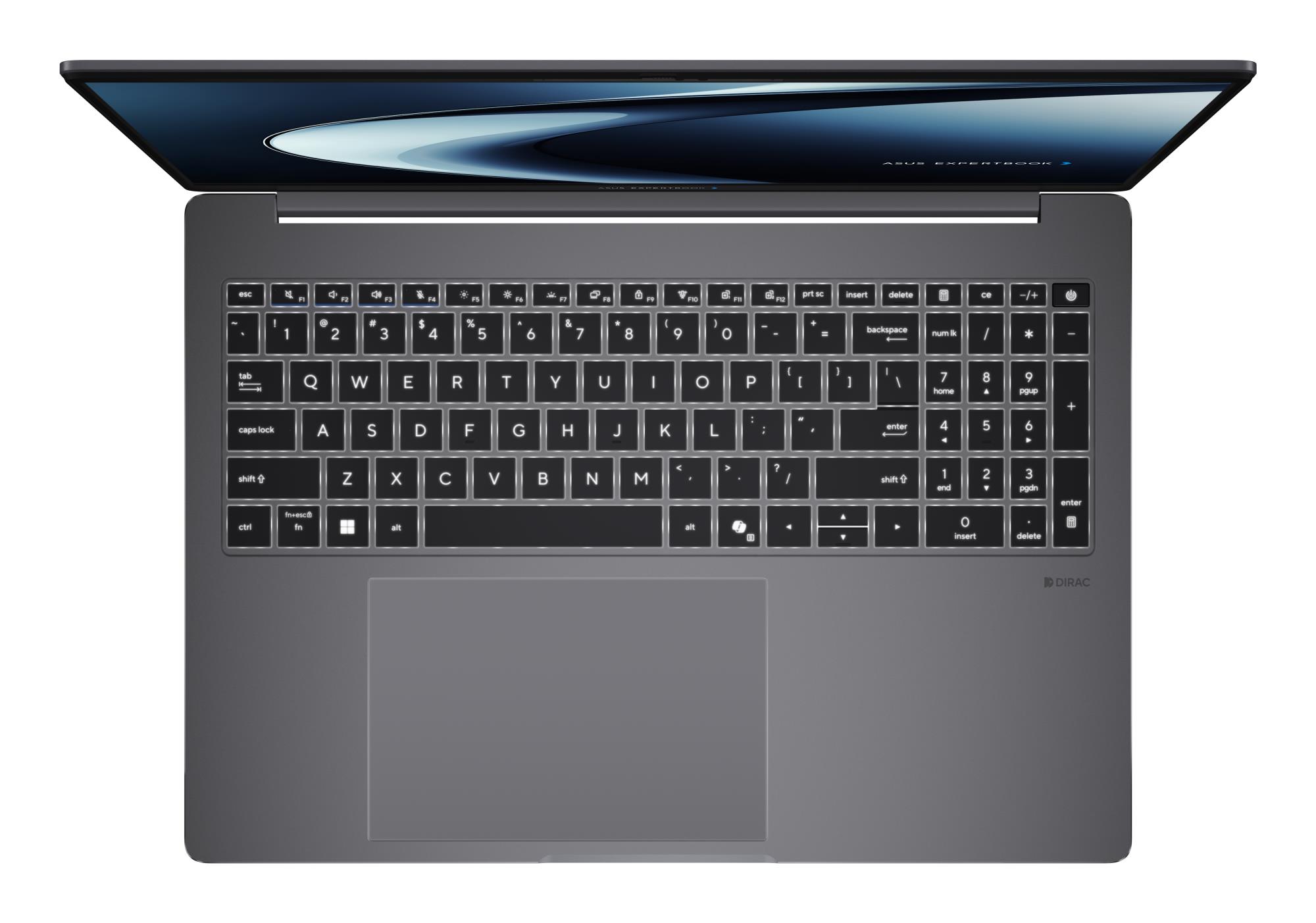 Notebook ASUS PM5606CKA-PL0871X CPU AMD RyzenT AI 5 330 2 GHz 16 " 2560 x 1600 pixels RAM 16 GB DDR5-SDRAM SSD 512 GB Discrete graphics Not available On-board graphics Yes Numeric keypad Yes Keyboard language English OS installed Windows 11 Pro Colour Grey Weight 1.87 kg 90NX0981-M00ZR0 - Image 5