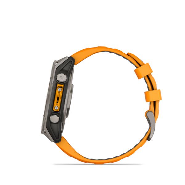 SMARTWATCH FENIX 8 SAPPHIRE/ORANGE 010-02904-11 GARMIN - Image 8
