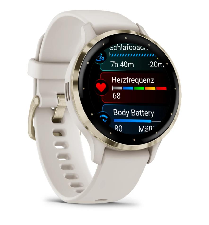 SMARTWATCH VENU 3S/IVORY/GOLD 010-02785-04 GARMIN - Image 3