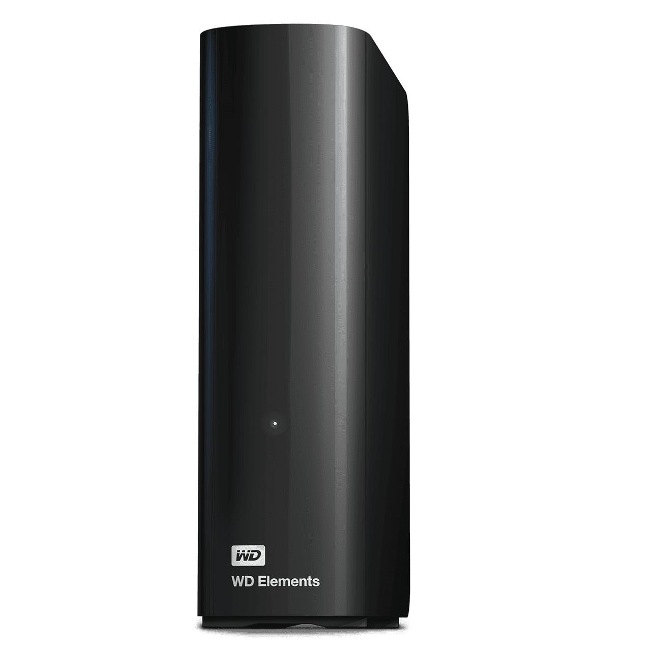 External HDD WESTERN DIGITAL Elements Desktop 12TB USB 3.0 Drives 1 Black WDBWLG0120HBK-EESN - Image 5