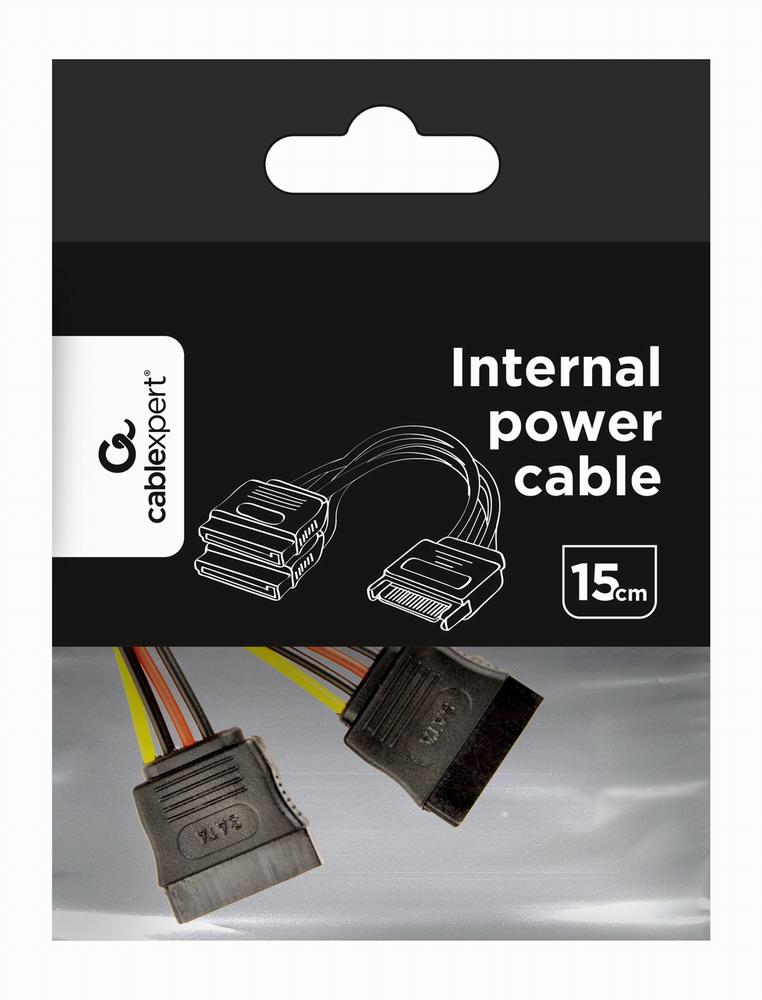CABLE POWER SPLITTER SATA/0.15M CC-SATAM2F-01 GEMBIRD - Image 4