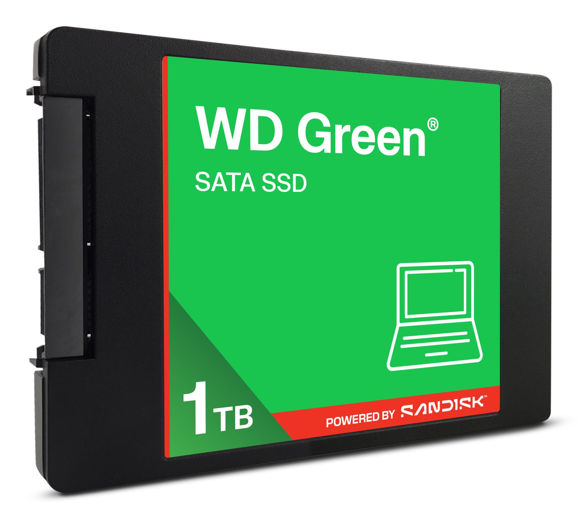 SSD SANDISK Green POWERED BY SANDISK 1000 GB Serial ATA III Read speed 545 MB/s 2.5" WDS100T5G0A-00CPT0 - Image 3