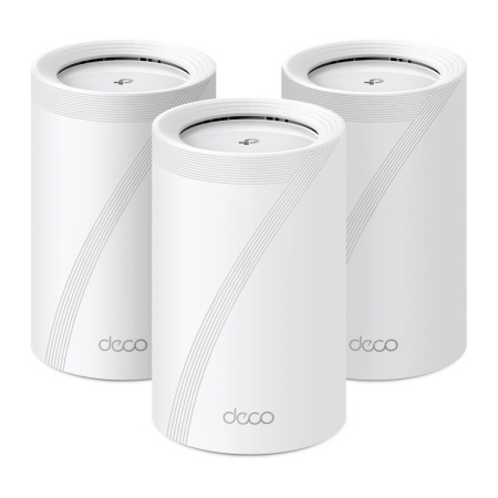 Wireless Router TP-LINK Wireless Access Point / Router 3-pack 9300 Mbps Mesh Wi-Fi 7 USB 3.0 4x2.5GbE LAN  WAN ports 4 Number of antennas 4 DECOBE65(3-PACK)