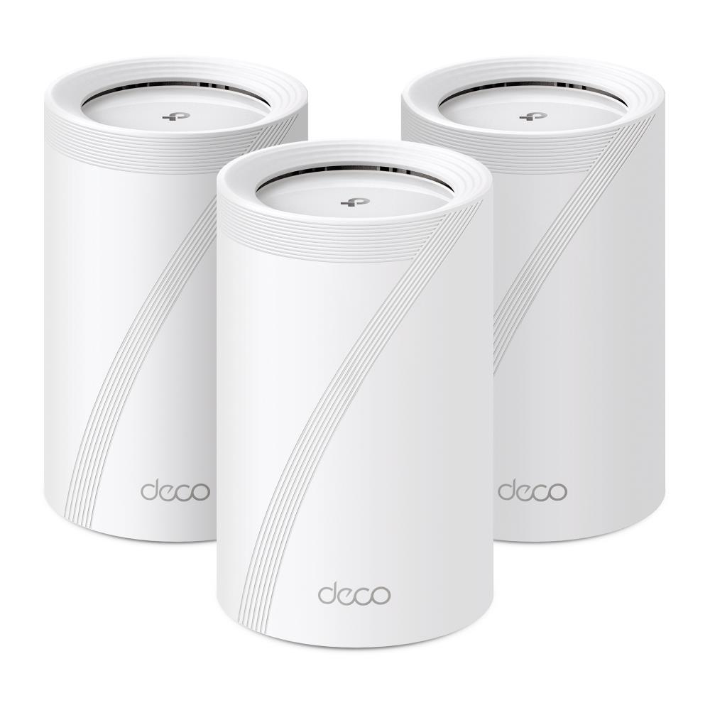 Wireless Router TP-LINK Wireless Access Point / Router 3-pack 9300 Mbps Mesh Wi-Fi 7 USB 3.0 4x2.5GbE LAN WAN ports 4 Number of antennas 4 DECOBE65(3-PACK)