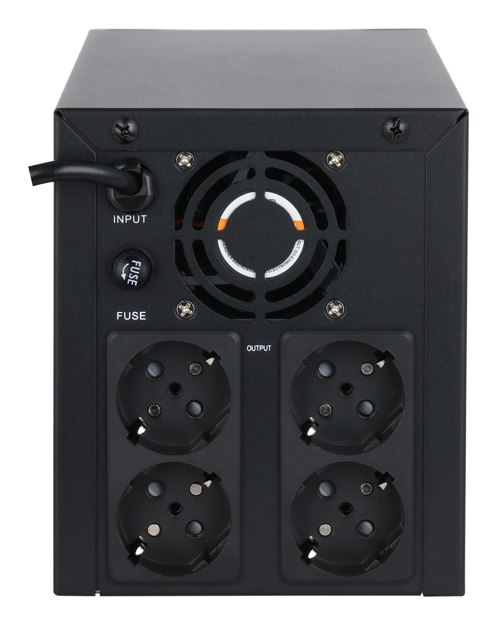 UPS DAHUA 1200 W 2000 kVA Waveform Pure sine Line-Interactive Black PFM3350-2000L - Image 2