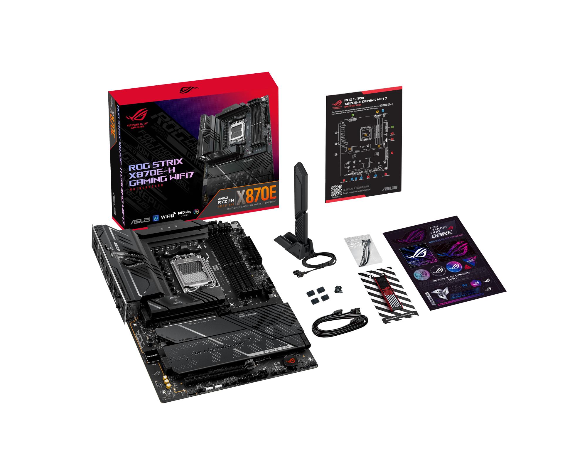 Mainboard ASUS AMD X870E SAM5 ATX Memory DDR5 Memory slots 4 STRIXX870E-HGAMWIFI7 - Image 14